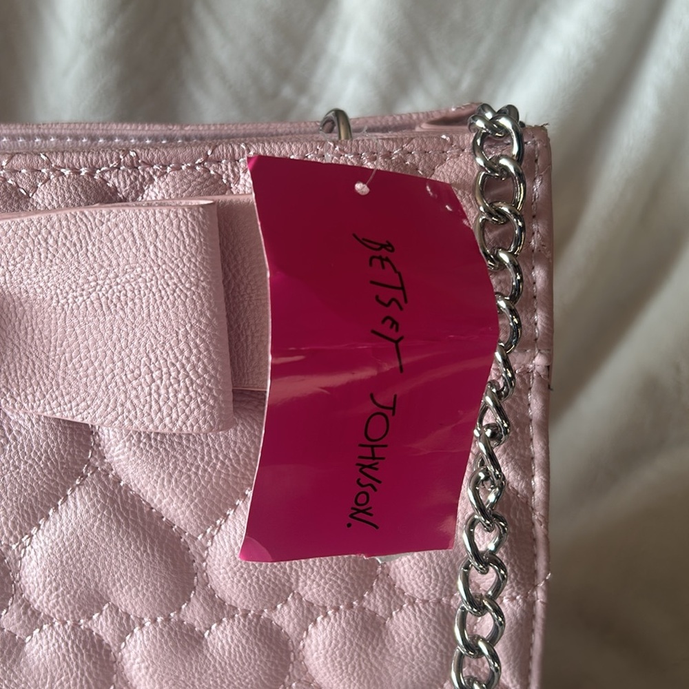 Betsey Johnson Satchel/crossbody with top handle - Picture 12 of 12